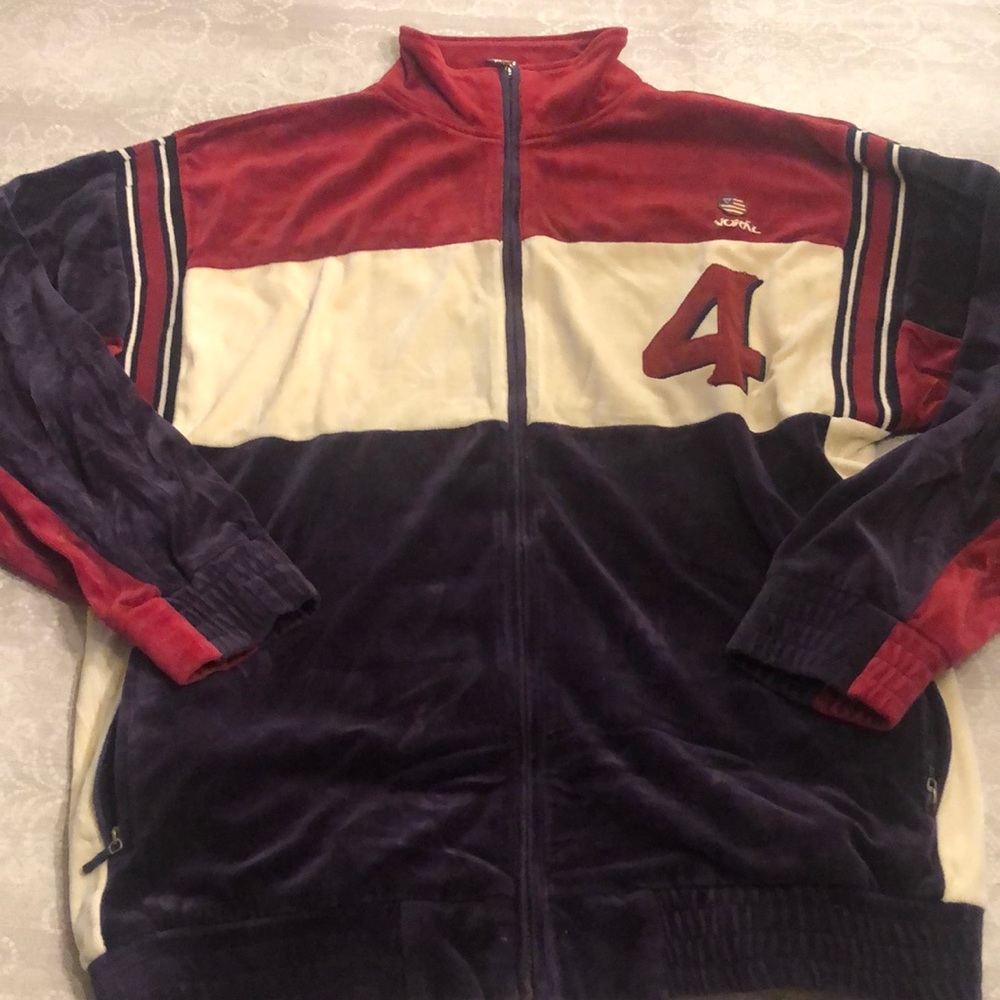 Vintage Vokal Zip Up Sweater